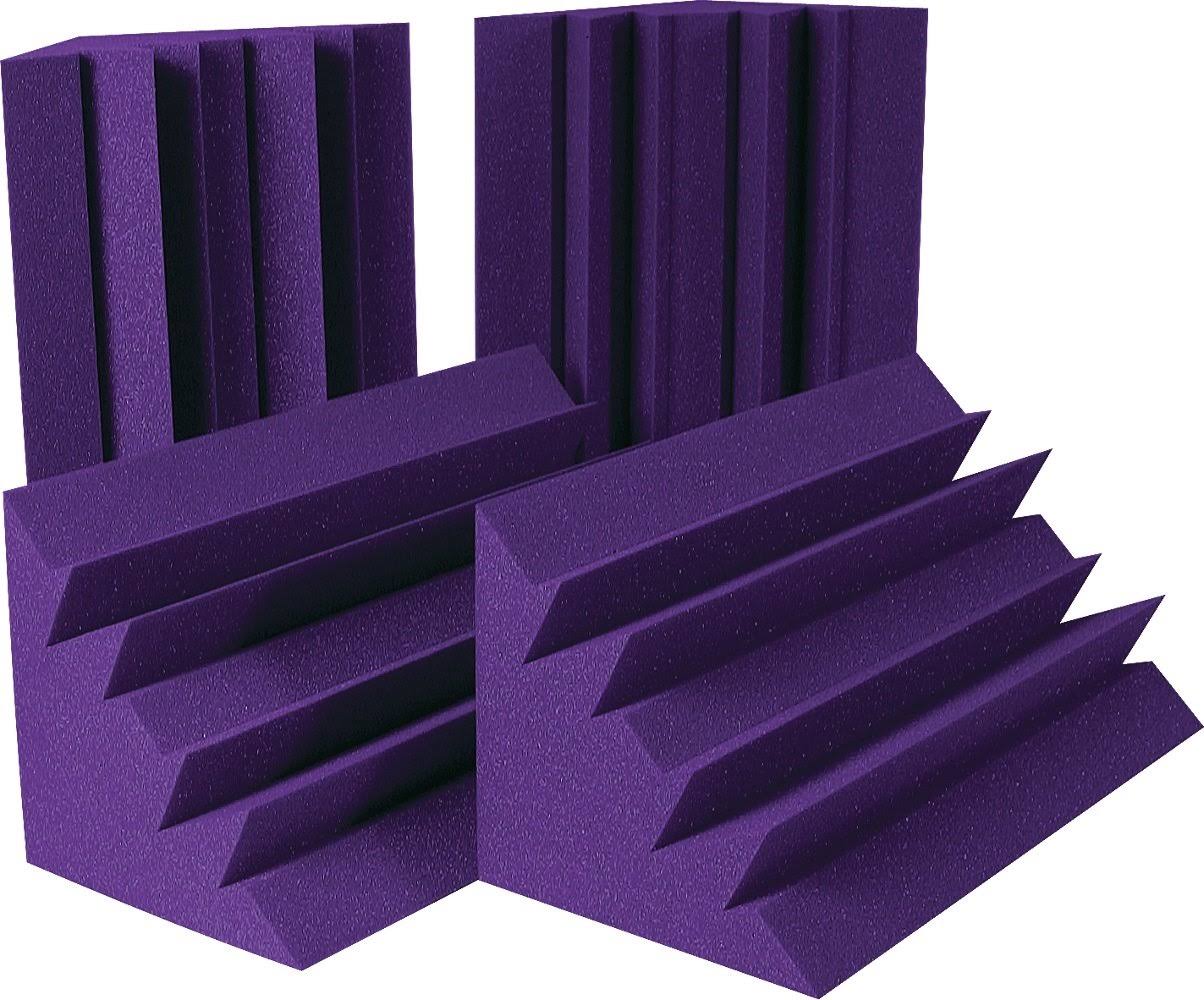 Auralex Lenpur-hp LENRD Bass Traps 4-Pack Purple