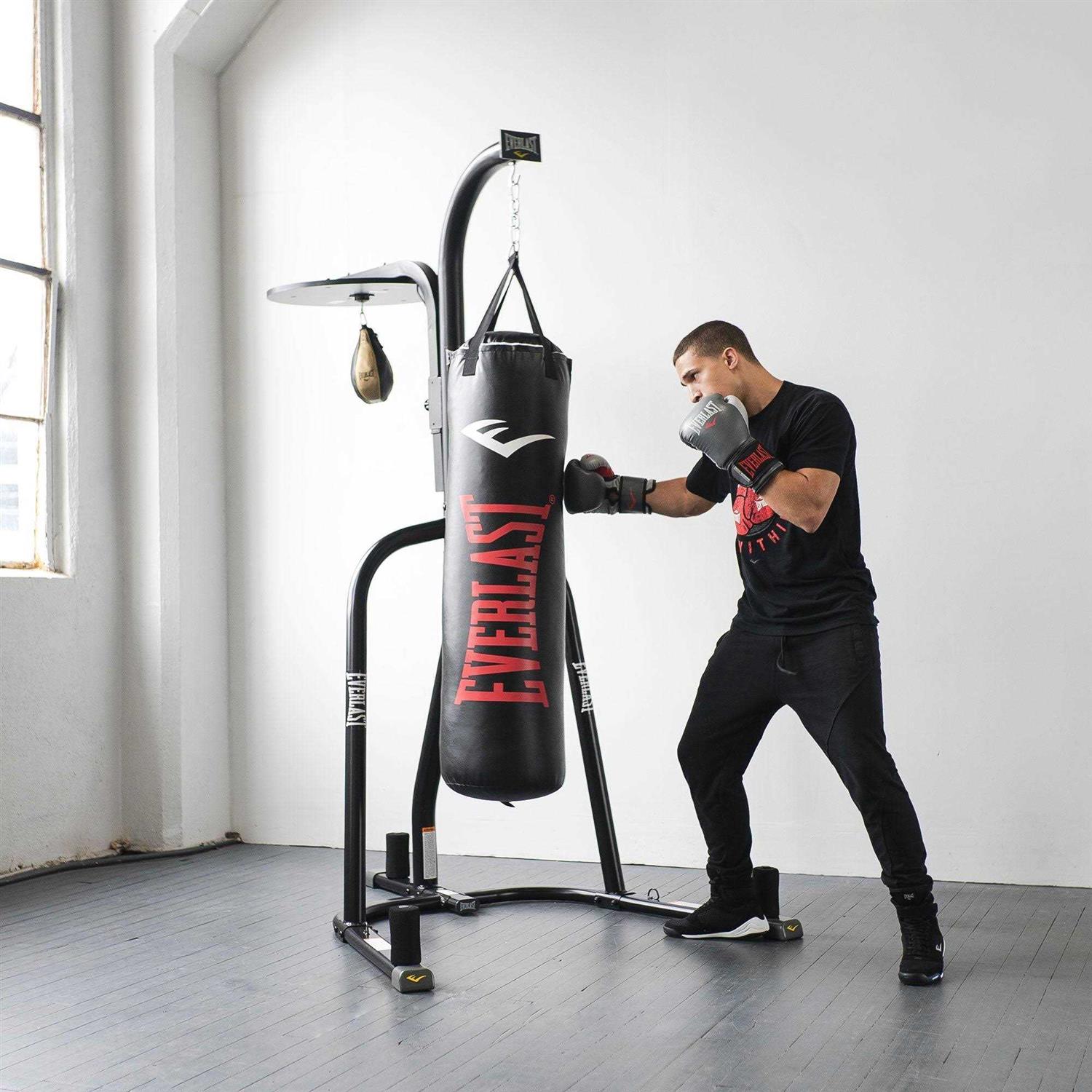 Everlast Dual Station Bag Stand NevaTear Punching Bag - Sports Supplies Online Store