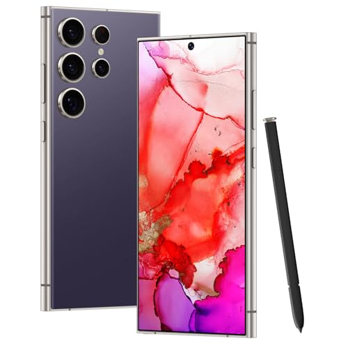 X24 Ultra Unlocked Phone, (8+256GB+128GB) Unlocked Smartphone, US version for Android phones, Long Battery Life 6800mAh, 6.8" HD Screen, 108MP Camera