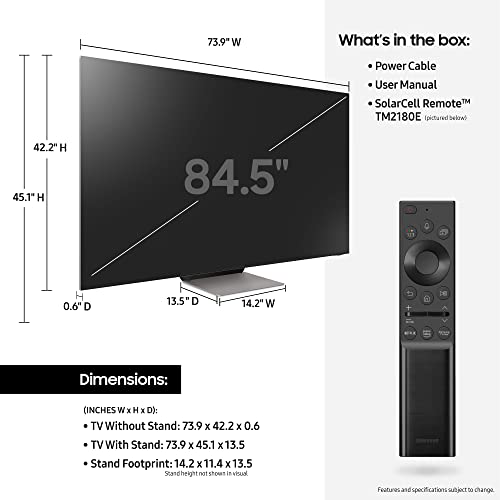 SAMSUNG QN900A Neo QLED 8K Smart TV - Smart Home Appliances