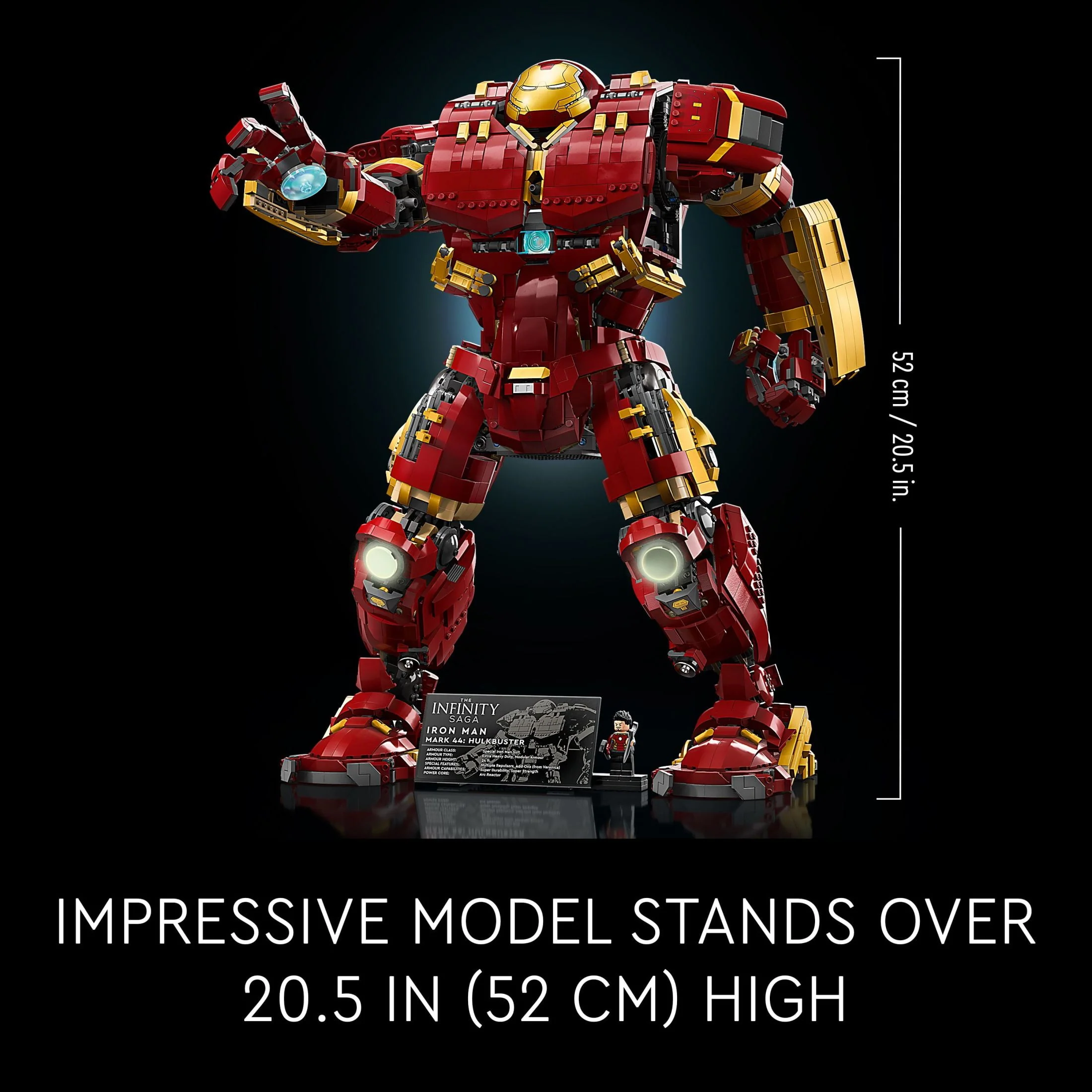 LEGO Marvel Hulkbuster 76210 Building Set - Avengers Movie Inspired Building Set with Minifigure