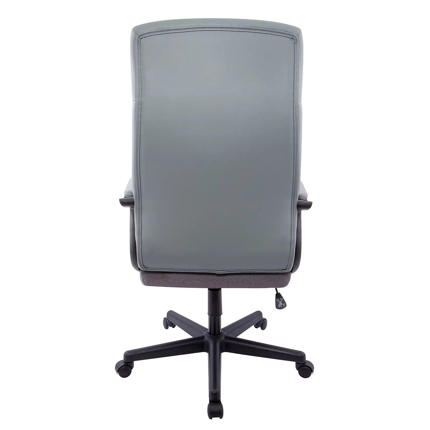 Staples Rutherford Ergonomic Faux Leather Swivel Executive Chair Gray (58677V)