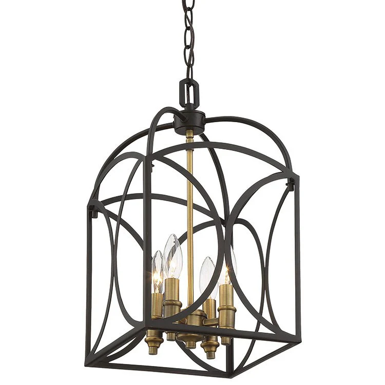 Talbot Four-Light Small Foyer Pendant