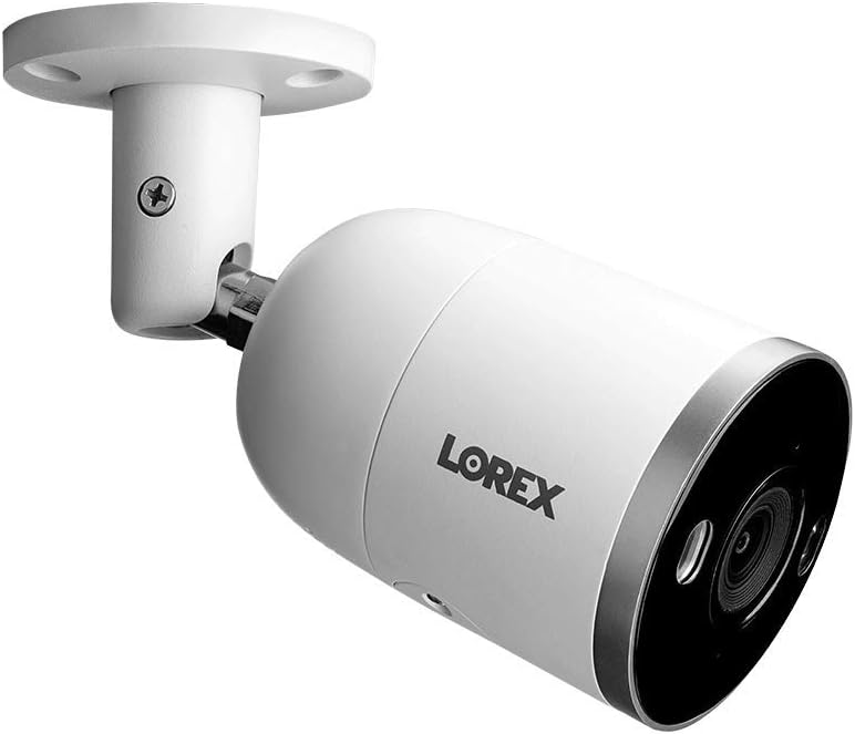 Lorex 4K Ultra HD IP 8-Channel NVR System with 6 Smart Deterrence 4K 8MP IP Cameras, 150FT Night Vision, 3TB Hard Drive, Fusion Capabilities