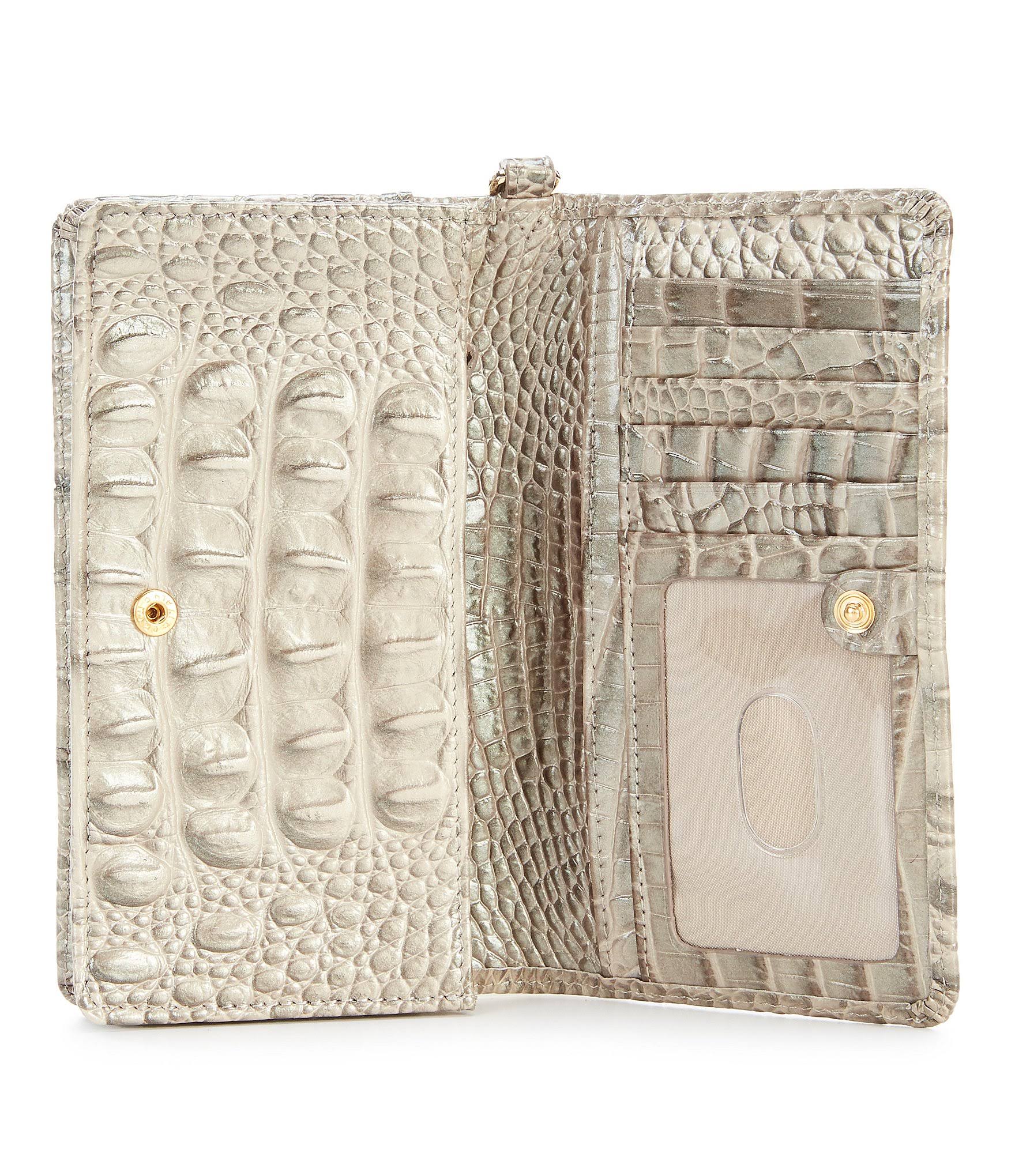 Brahmin Pecan Melbourne Collection Debra Wristlet