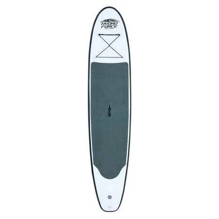 Bestway 65055 Inflatable Hydro-Force Wave Edge 122 inch x 27 inch Stand Up Paddle Board, Size 10 Feet, Gray