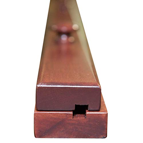 RRD Quilt Hanger for Wall for Display (60”) – Amish Made Wooden Quilt Rack Wall Mount - Rustic Tapestry Hangers for Rugs