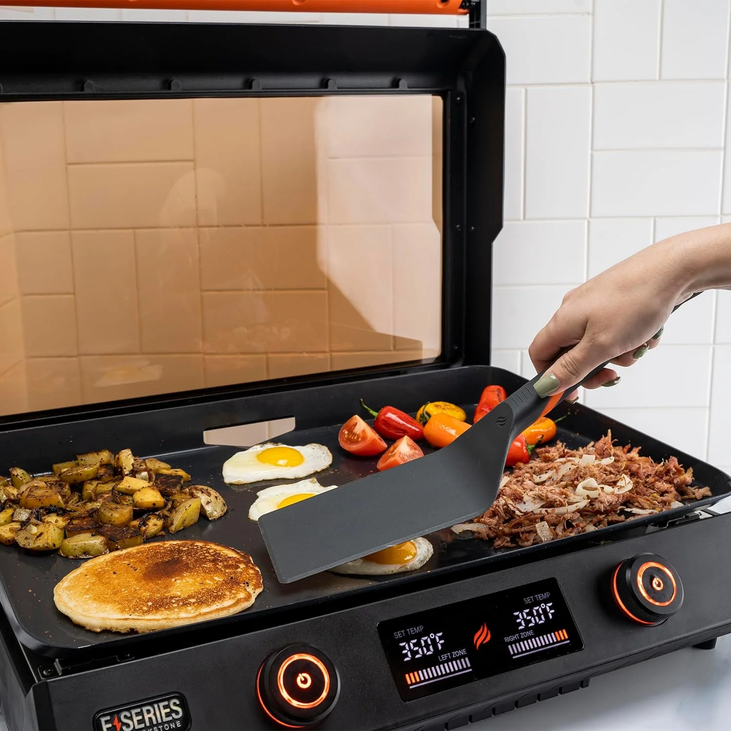 22 Inch Blackstone Electric Griddle Nonstick with Lid