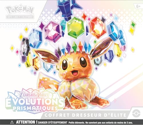 Pokemon Scarlet & Purple Elite Trainer Set - Prismatic Evolutions of The Pokemon TCG (1 Fully Illustrated Promo Card