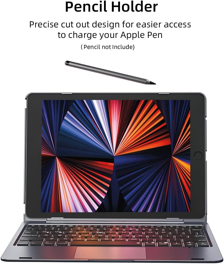 doqo Magnetic Keyboard Case for iPad Air 5th Generation(2022)/iPad Air 4th Generation(2020), iPad Pro 11 2018/2020/2021