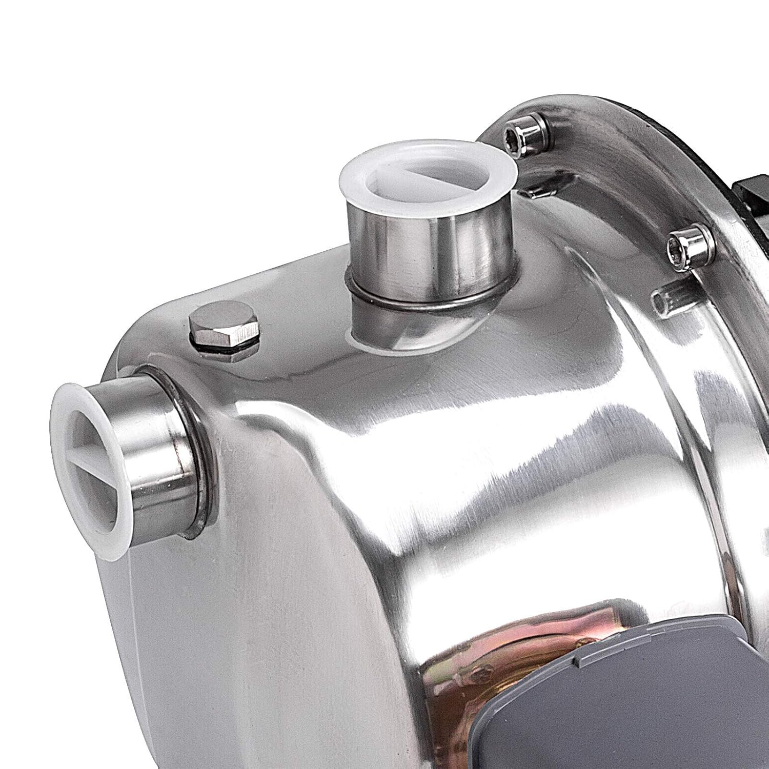Happybuy Shallow Well Jet Pump with Pressure Switch 1HP Jet Water Pump 148 ft Stainless Steel Jet Pump to Supply Fresh Well Water to Residential