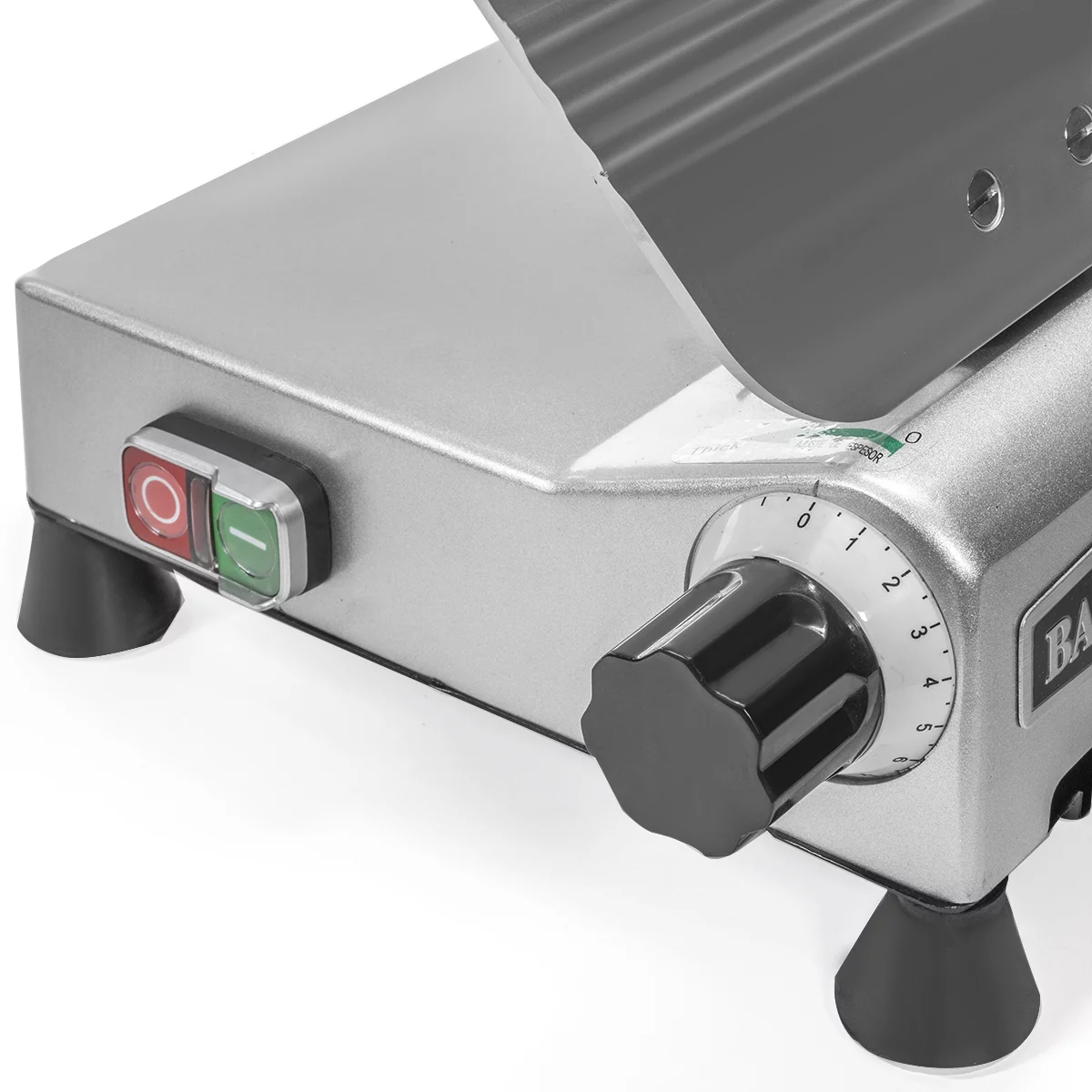 Barton 10" Inch Semi-Auto Electric Meat Slicer Cheese Food Deli Slicer Cutter Blade Adjustable Thickness