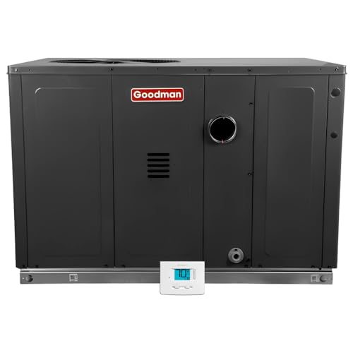 Goodman 13.4 SEER2 4 Ton 60k-100k BTU Packaged Unit System w/Additional Kit & Gas Choices (Natural or Propane) | Multi-positional Orientation