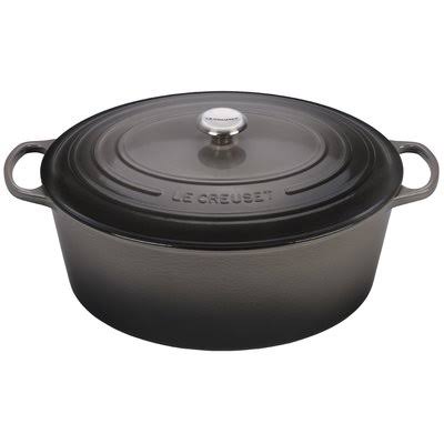Le Creuset Cast Iron 15.5-qt. Oval Casserole Color: Oyster
