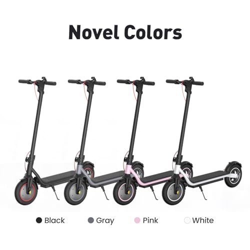 Electric Scooter, 500W/350W Powerful Motor, 22/18 MPH Top Speed, 23/21 Miles Long Range, 10"/8.5" Pneumatic Tires, Smart App