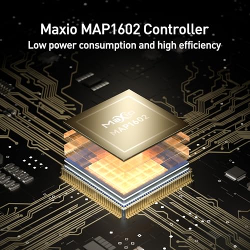 MOVE SPEED HB7450 2TB SSD for PS5 with Heatsink TLC NAND, PCIe 4.0 NVMe M.2 Internal Solid State Drive - Up to 7450MB/s
