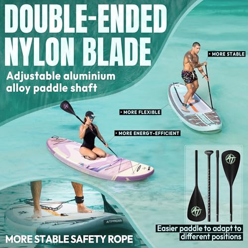 11'6"x35" Inflatable Stand Up Paddle Board 450LBS Weight Capacity Extra Wide Non-Slip Stable Deck Adult SUP