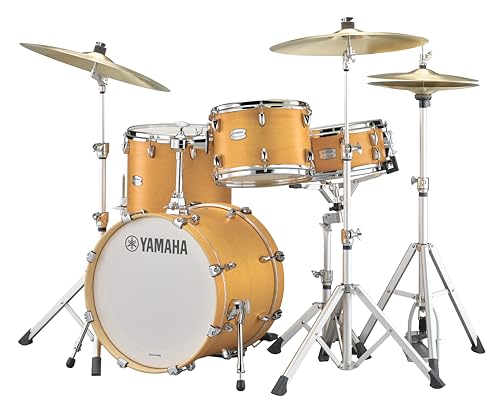 Yamaha Tour Custom Maple 4pc Standard Shell Pack, Chocolate Satin