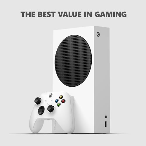 Microsoft Xbox Series S 512GB SSD Console - Includes Xbox Wireless Controller - Up to 120 frames per second - 10GB RAM 512GB SSD