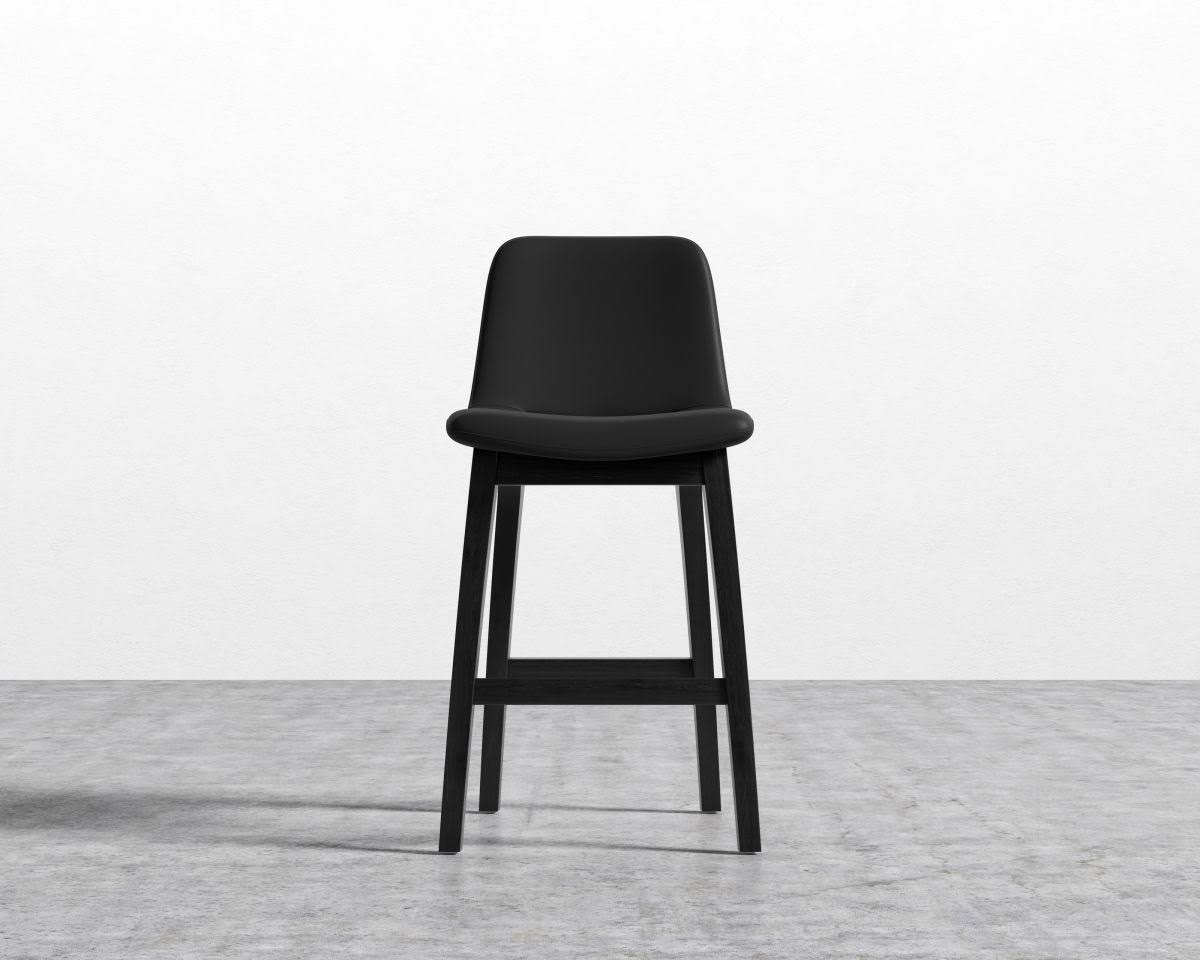 Rove Concepts Aubrey Counter Stool - Natural Monaco Black
