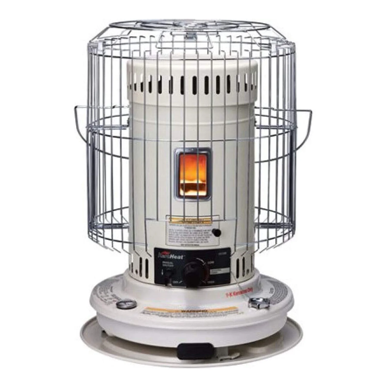 Sengoku KeroHeat Portable Convection Kerosene Heater, 23,500 BTU, White (Used)