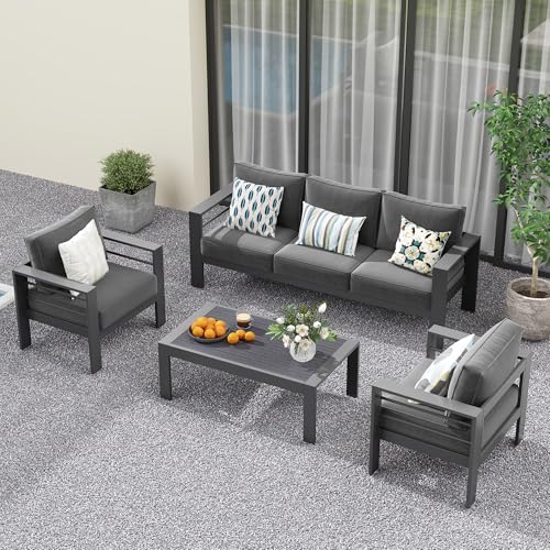 Solaste Aluminum Patio Furniture Set