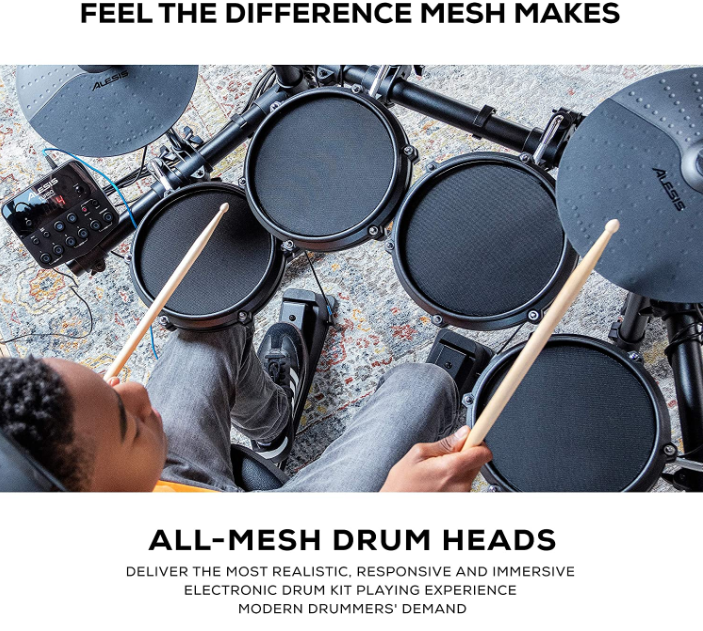 Drums Nitro Mesh Kit Bundle &ndash; Complete Electric Drum Set.