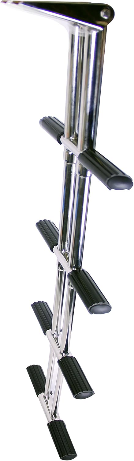 Pactrade Marine 4 Step Stainless Steel Telescopic Boat Dive Ladder