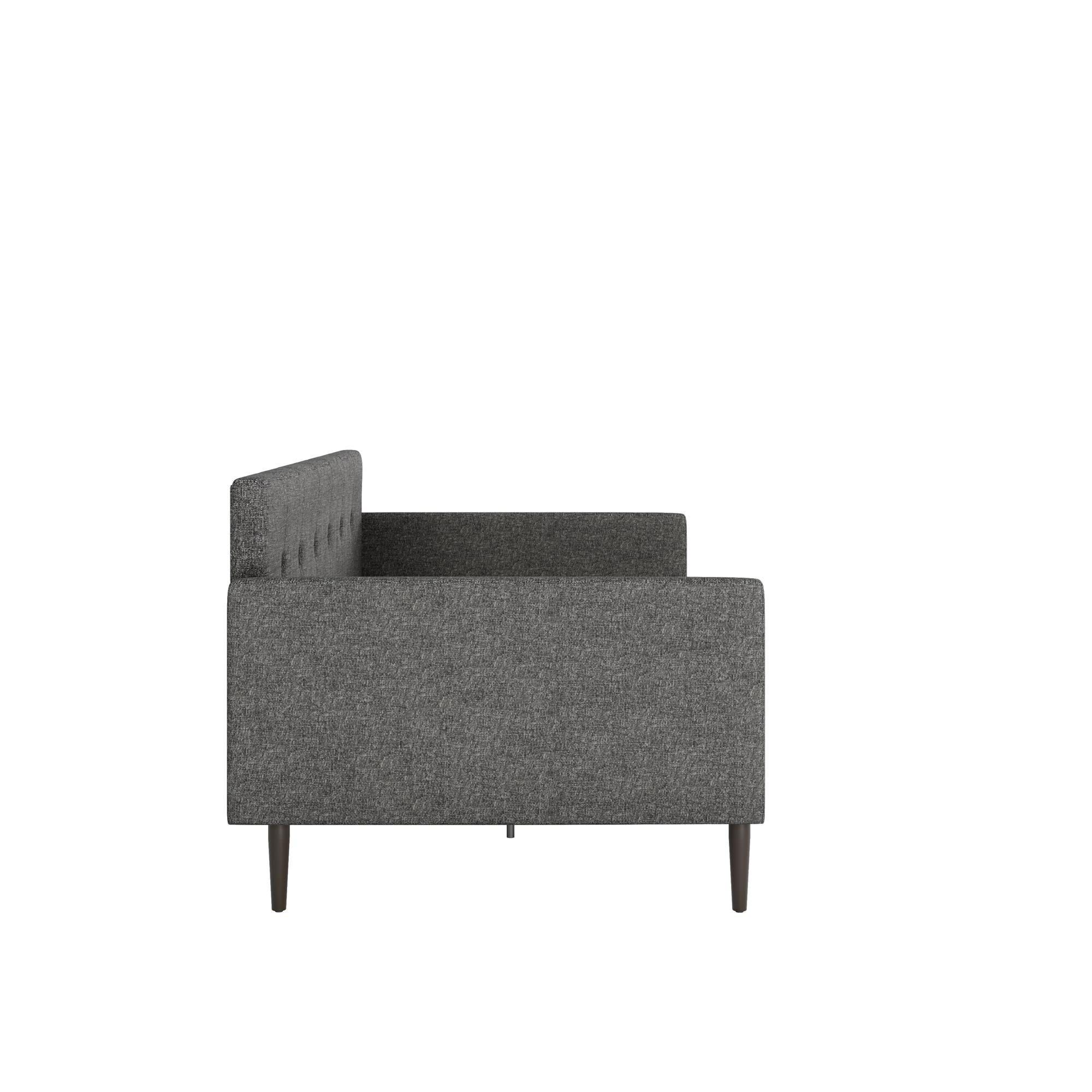 Queer Eye Wimberly Upholstered Daybed, Twin Size, Gray Linen