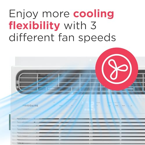 Frigidaire 18,000 BTU Smart Window Air Conditioner with Wi-Fi, Cools Up to 1,020 Sq. Ft., Remote Control, Quiet Operation, Eco Mode, 3 Fan Speeds