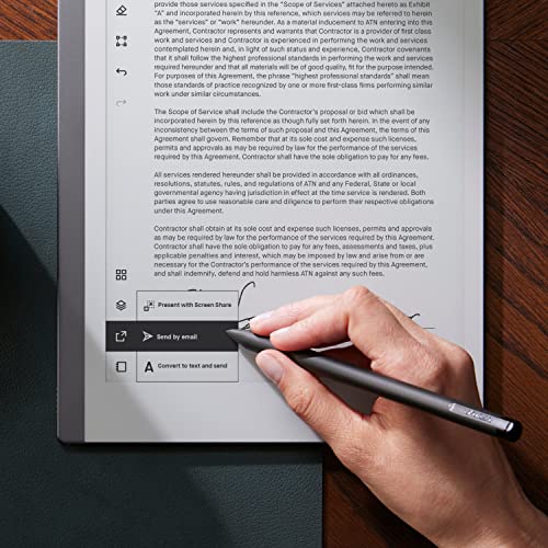 reMarkable 2 Bundle 2 Tablet (10.3&rdquo; Digital Paper Display) &ndash; Includes Marker Plus, Marker Tips, USB-A to USB-C Cable