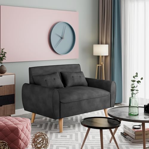 Vongrasig 47" Small Modern Loveseat Sofa