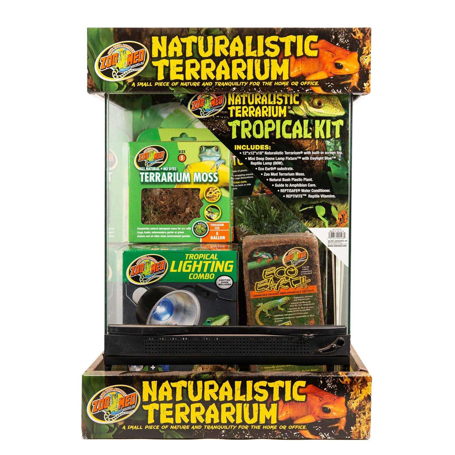 Zoo Med Naturalistic Terrarium Tropical Kit - Pet Supplies online store