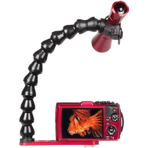 Ikelite Tough Tray with Gamma II Dive Light and Flex Arm for Waterproof Camera 2605.3