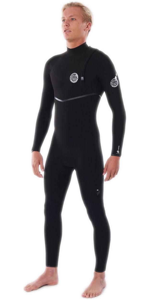 Rip Curl E Bomb 3/2mm Zip Free Mens Wetsuit - Black