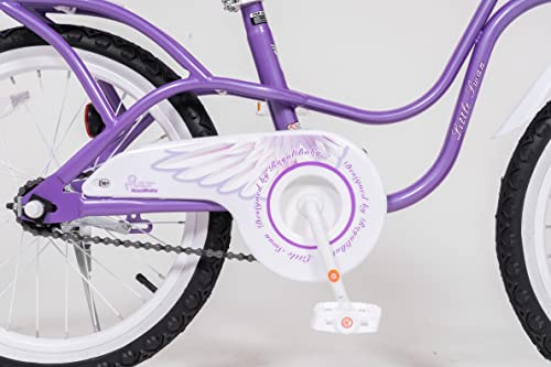 Royalbaby Princess Girls Kids Bike 12 14 16 18 20 Inch Children Bicycle with Basket for Age 3-12 Years