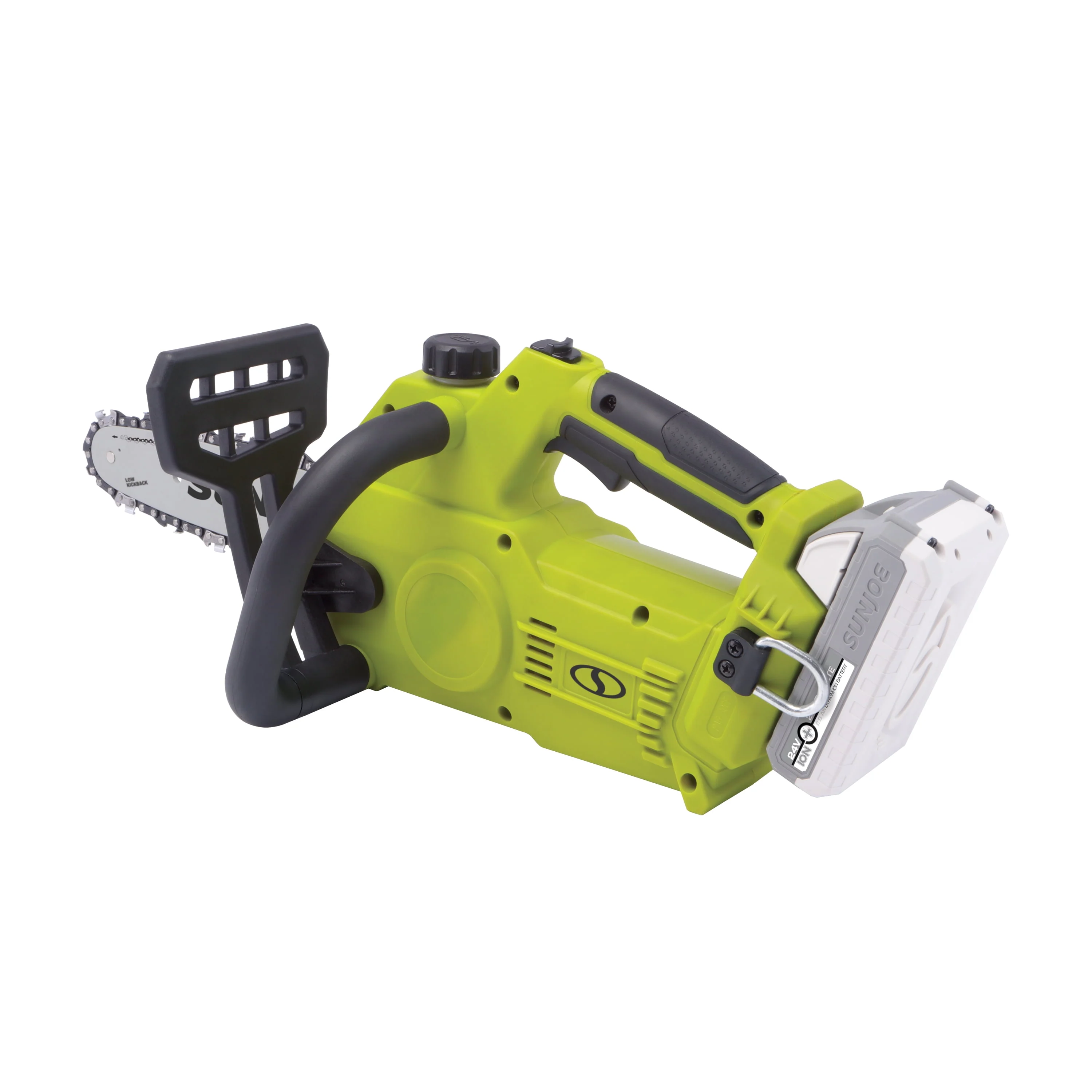 Sun Joe 24V Cordless 10-inch Chainsaw, 4.0-Ah Battery & Charger