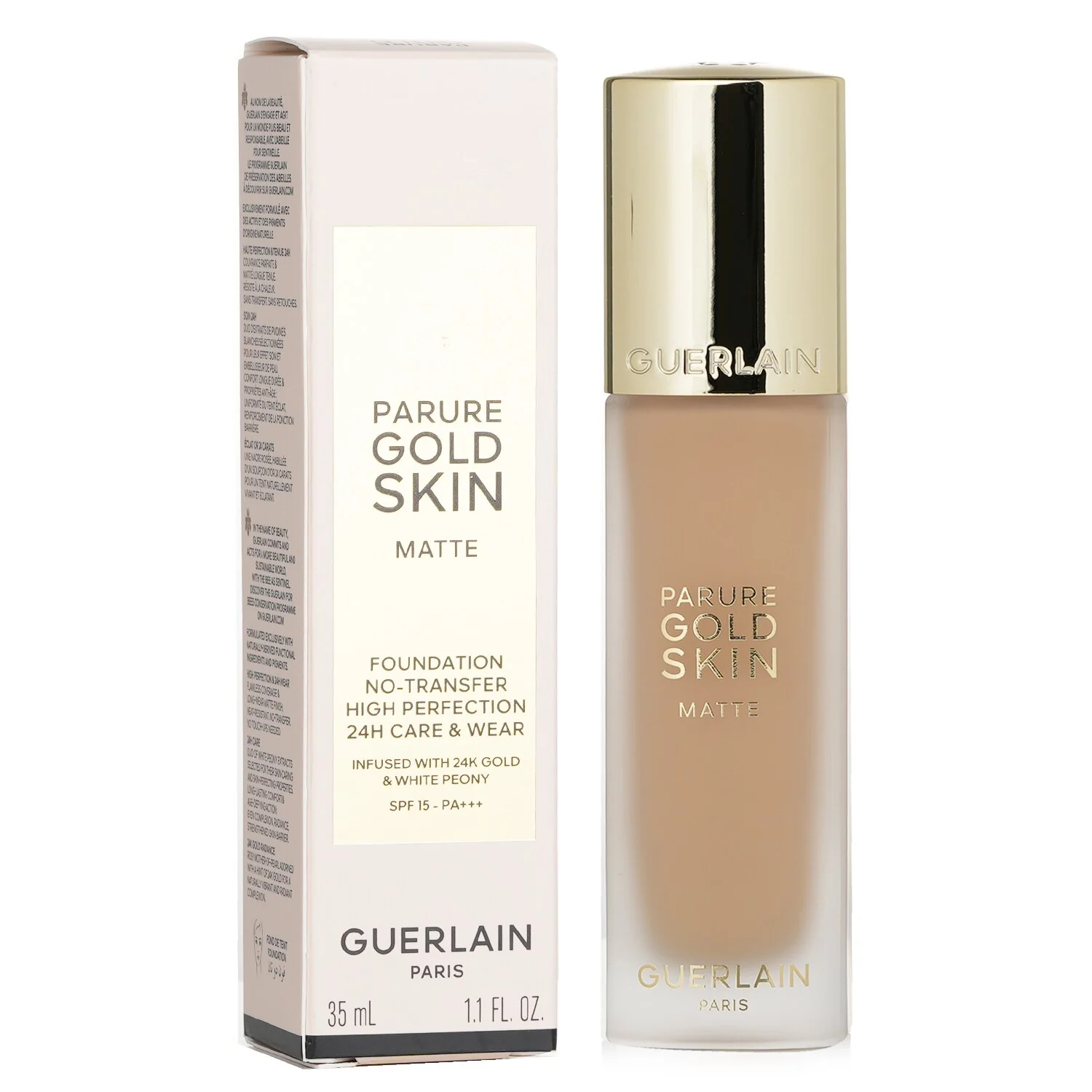 Guerlain Parure Gold Skin Matte Foundation SPF15 - # 3N Neutral 35ml/1.1oz