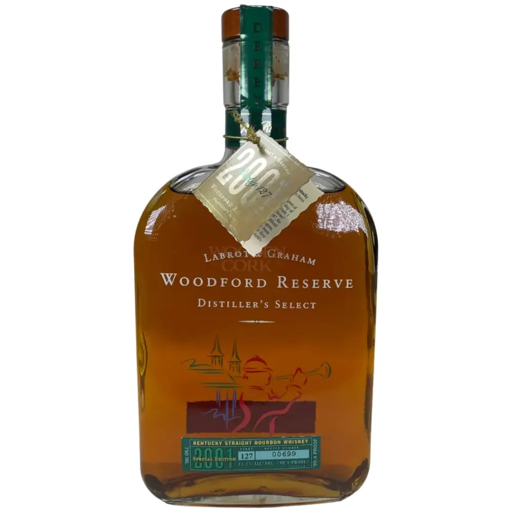 Woodford Reserve 2001 Kentucky Derby Edition #127 Straight Bourbon Whiskey 1L - Nestor Liquor