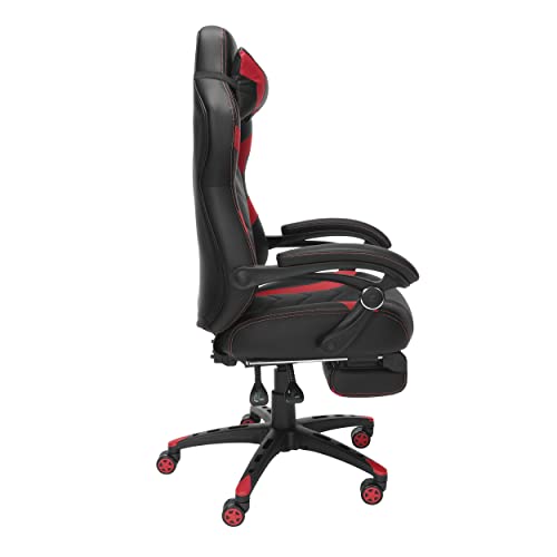 RESPAWN 110 Pro Gaming Chair - Gaming Chair with Footrest, Reclining Gaming Chair, Video Gaming Computer Desk Chair, Adjustable Desk Chair