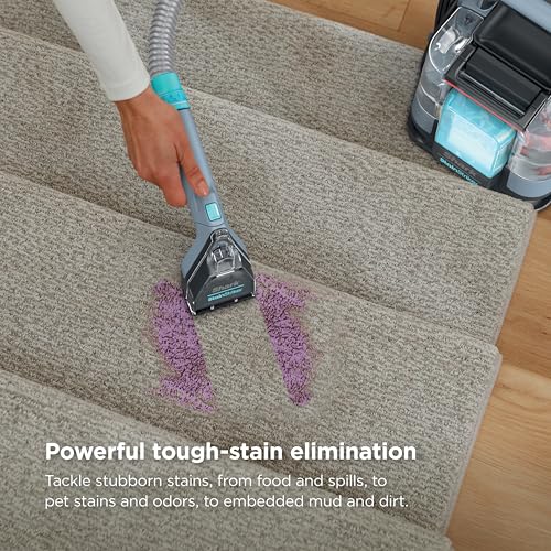 Shark StainStriker Portable Carpet Upholstery & Area Rug Cleaner, Bonus XL Tool & Full-Size Cleaning Solution, Stain & Odor Remover