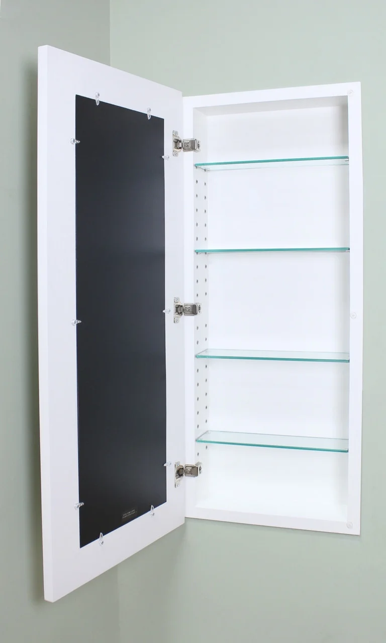 14x36 Recessed Picture Frame Medicine Cabinet by Fox Hollow Furnishings