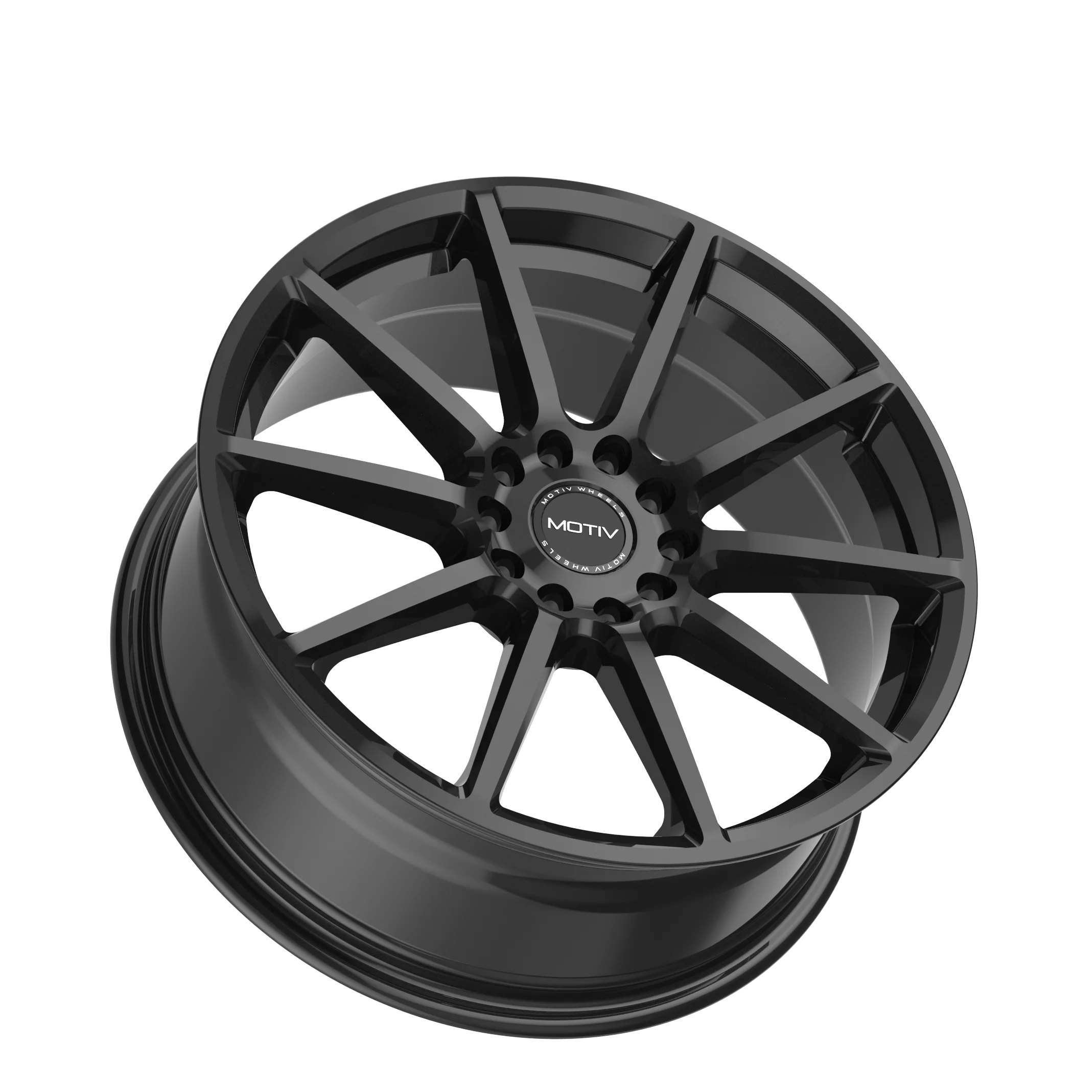 Motiv 16x7.5 5X100 431B Elicit Black Wheel Rim
