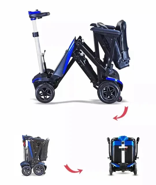 2022 Hot Sale Transformer 4-Wheel Mobility Scooter