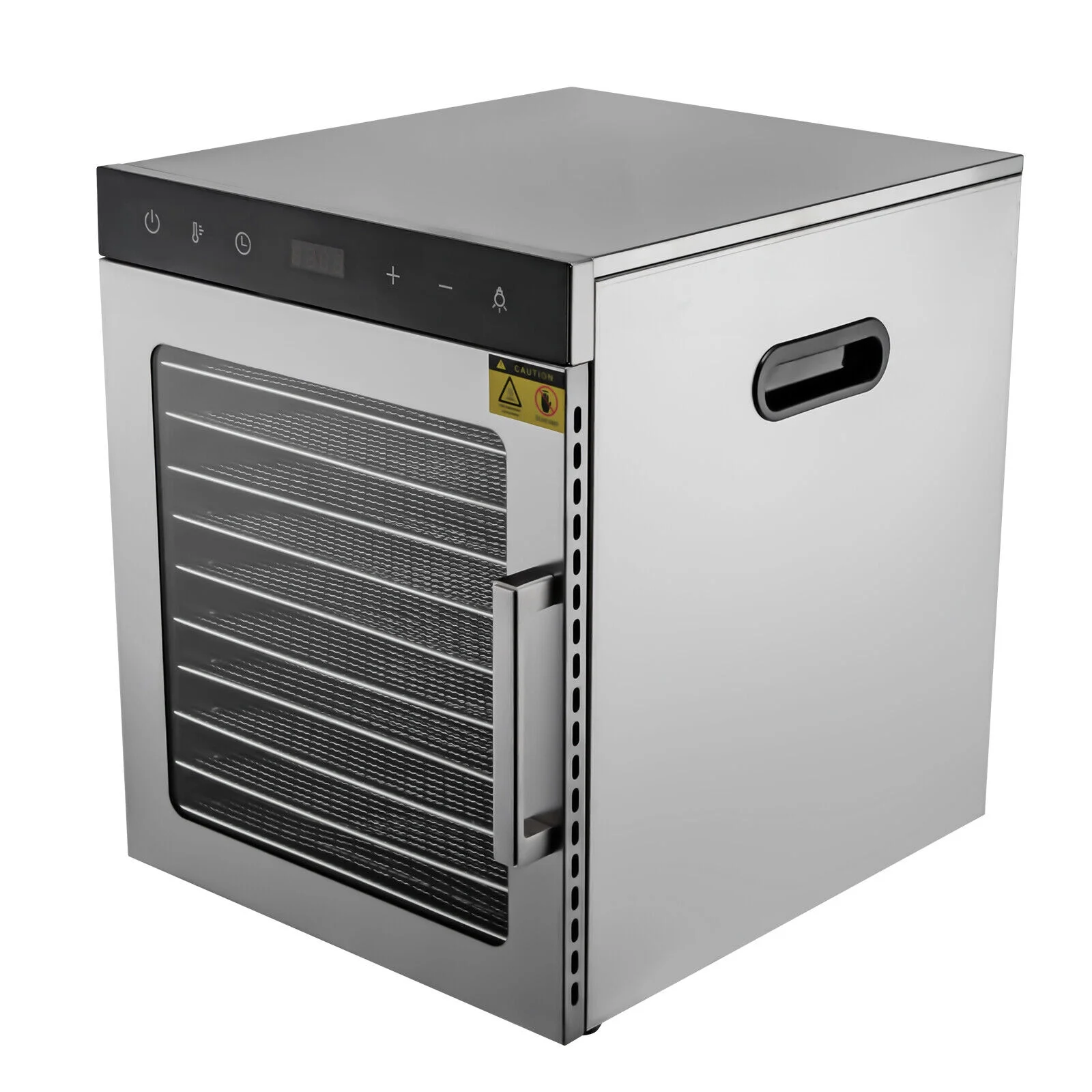 10 Trays Food Dehydrator Machine Stainless Steel Meat Jerky Dryer with Timer