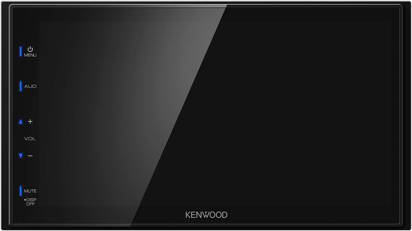 KENWOOD DMX125BT 6.8 Inch LCD Touchscreen Digital Media Car Stereo, Bluetooth Audio and Hands Free Calling, Double Din, USB, Rear Camera Input
