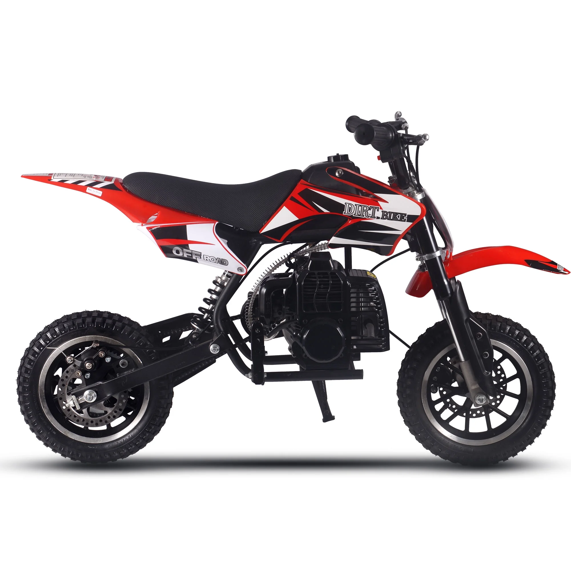 MotoTec DB-01 50cc 2-Stroke Kids Gas Dirt Bike Red - Radiant Selections
