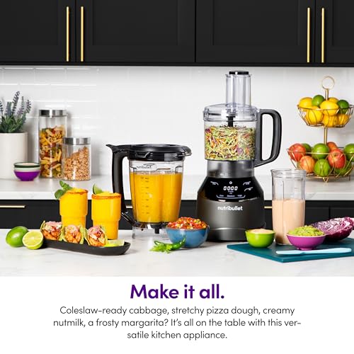 NutriBullet Triple Prep System NBKS50100 Dishwasher Safe Plastic food blender
