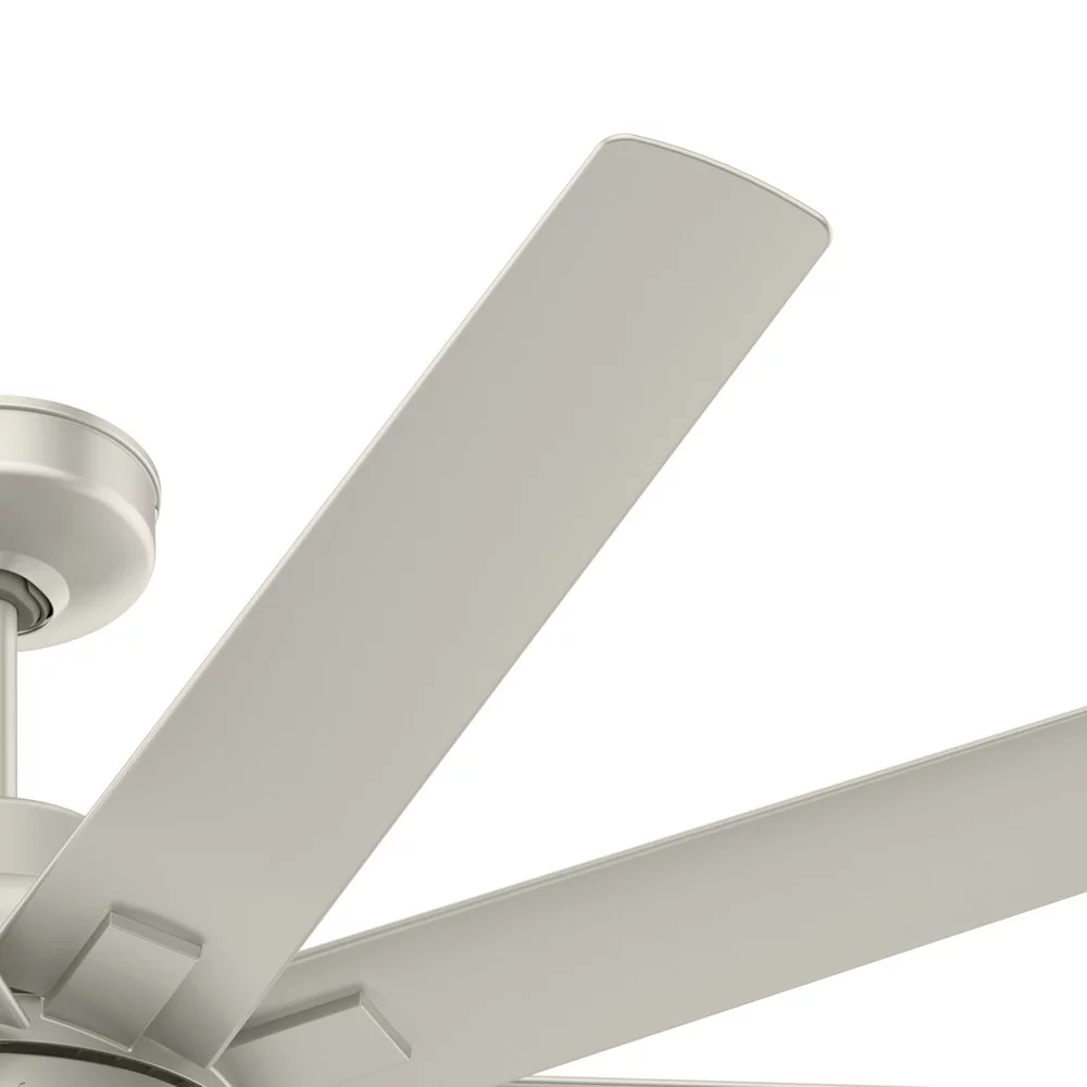 Hunter Overton 60 Led Overton 60" 10 Blade Indoor / Outdoor Led Ceiling Fan - Nickel