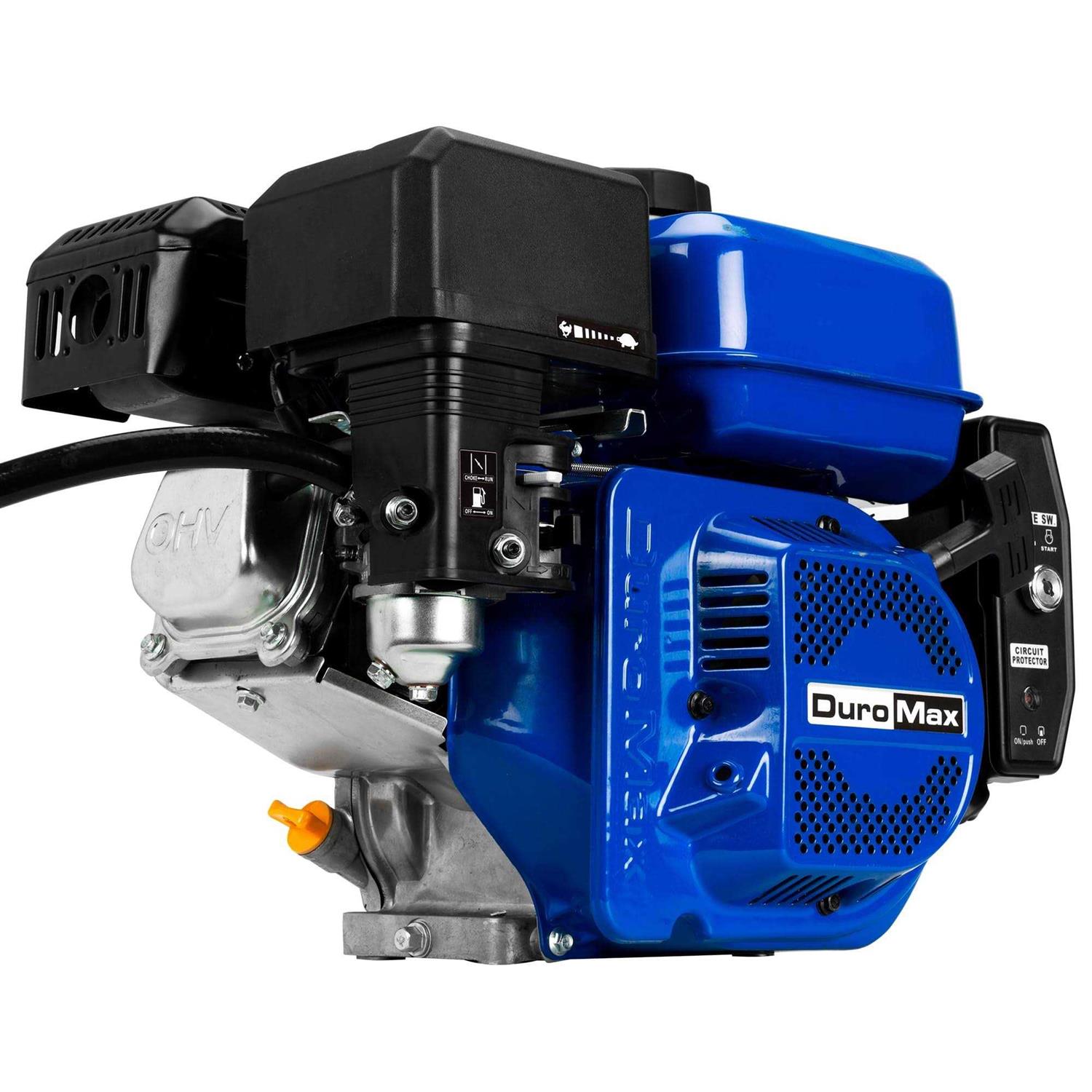 DuroMax XP7HPX 212cc 3/4 Shaft Recoil/Electric Start Horizontal Dual Fuel Engine - Shop Hardware Tools Online Store
